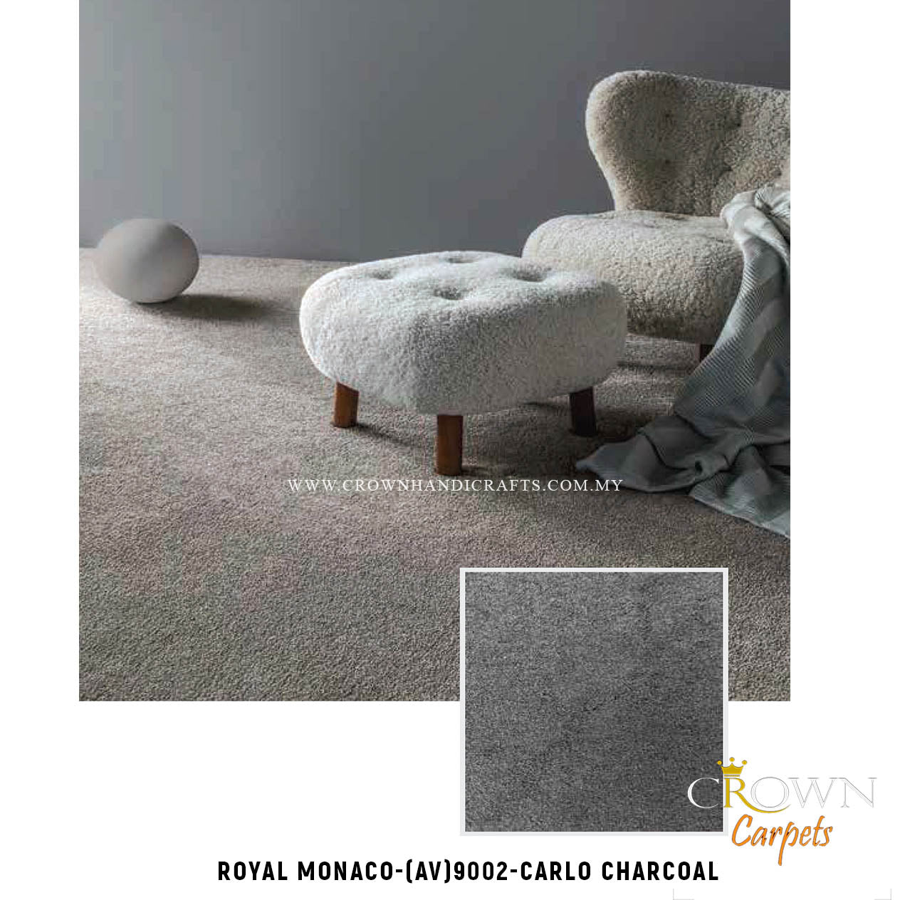 Guaranteed High Quality Carpets Exclusive Range | Royal Monaco (AV) Wall To Wall Carpet