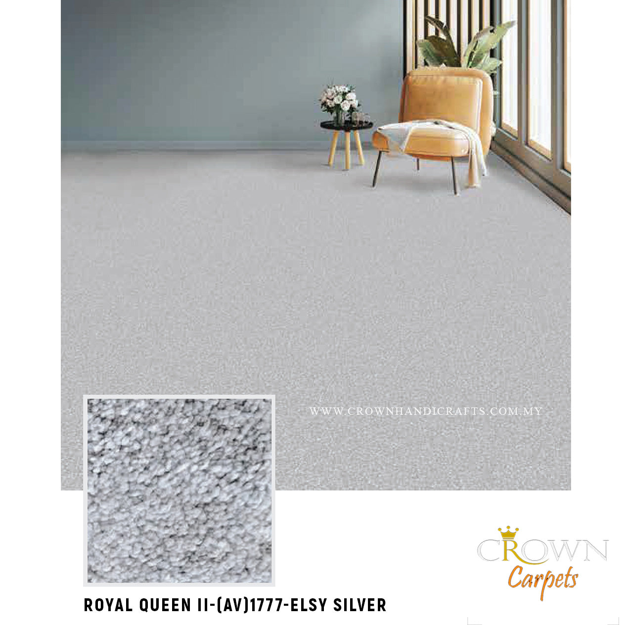 Huge Collection of Premium Range Carpets for Hotel bedroom | Royal Queen II (AV) Wall To Wall Carpet