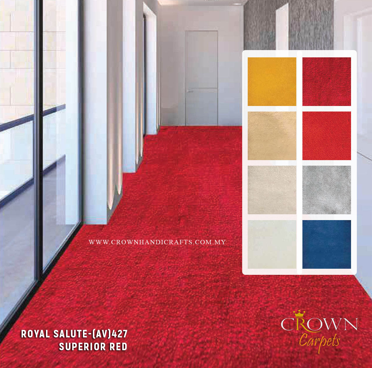 Royal Series Carpet Supplier in Malaysia | Royal Salute (AV) Wall To Wall Carpet
