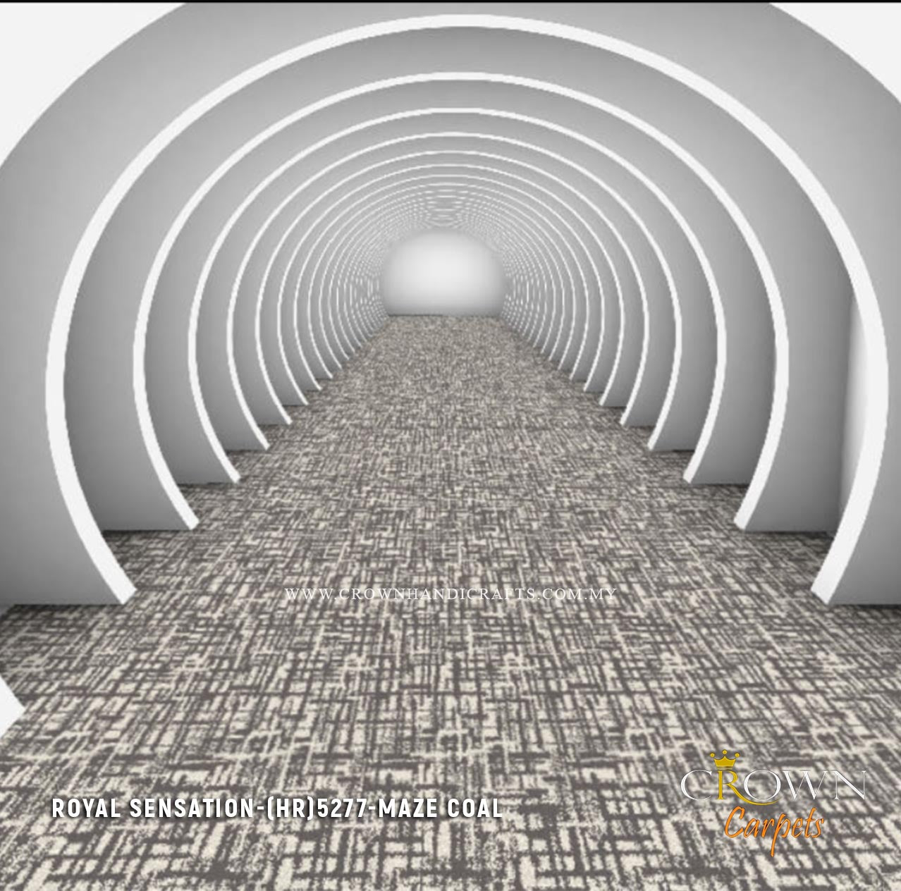 Exclusive Hotel Carpets by Crown Carpets Malaysia | Royal Sensation (HR) Wall To Wall Carpet