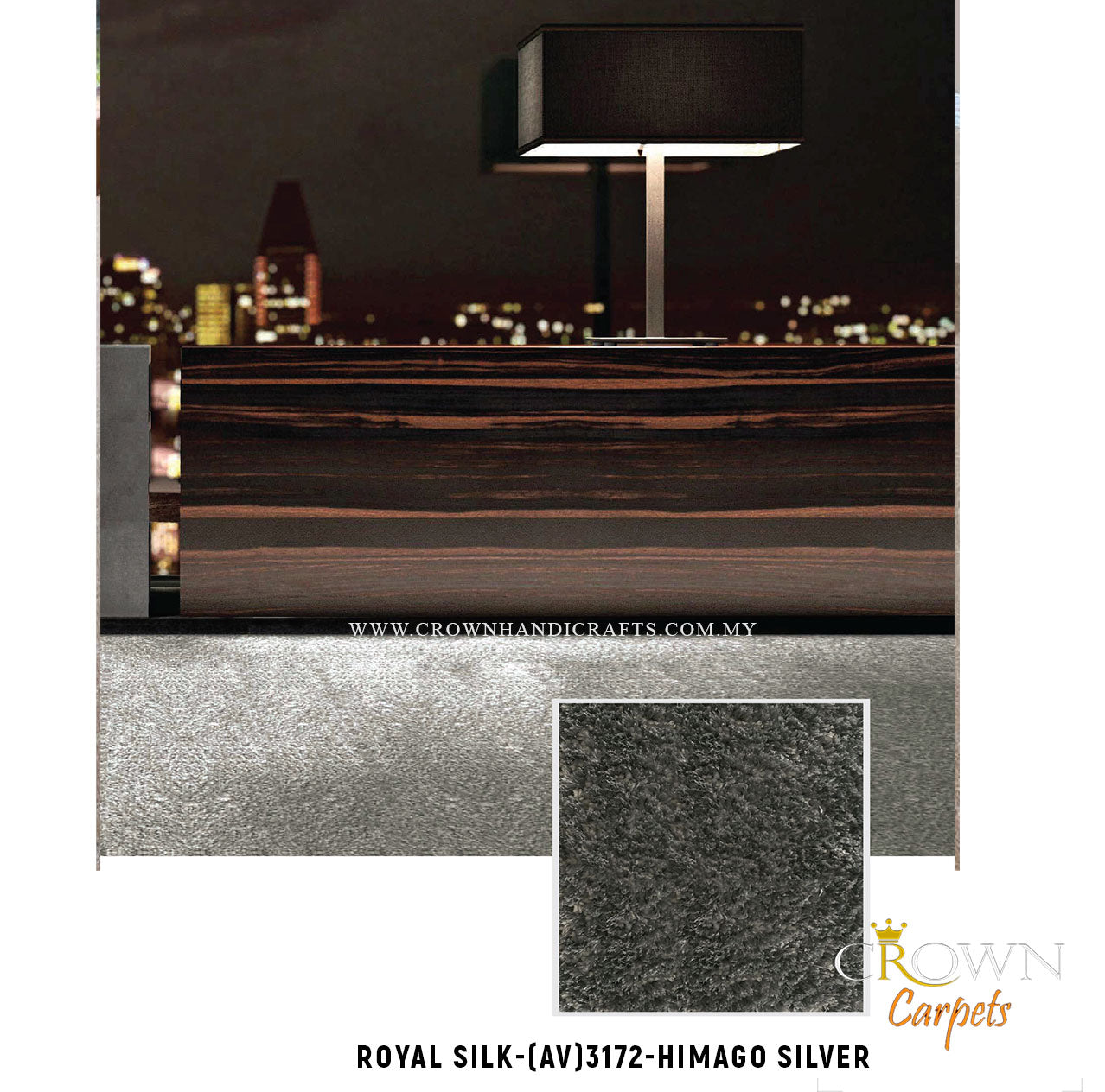 Shop Exclusive Carpets Residential & Commercial | Royal Silk (AV) Wall To Wall Carpet