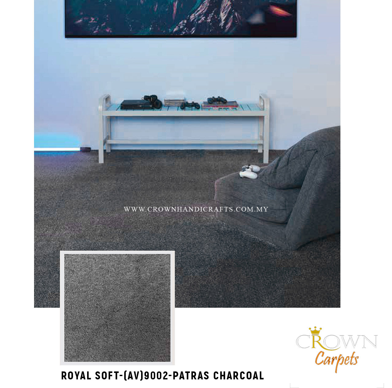 Trustworthy Supplier for Carpets in Malaysia | Royal Soft (AV) Wall To Wall Carpet