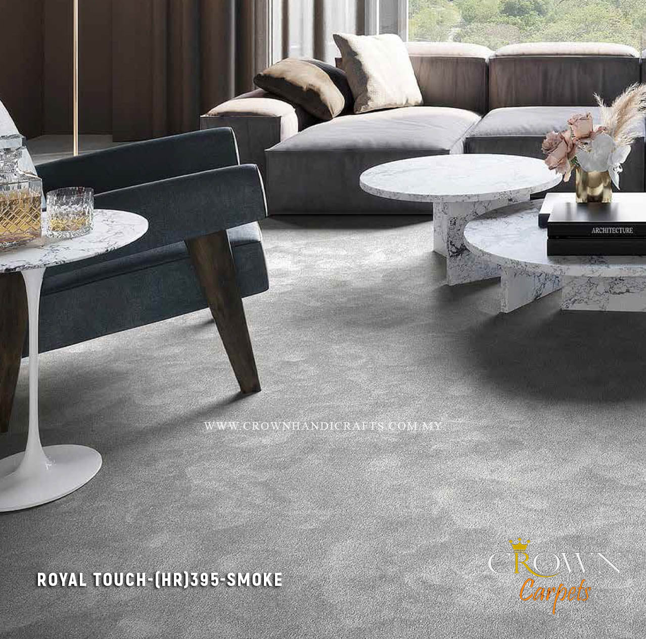 Room fitted Carpets in Kuala Lumpur by Crown Carpets | Royal Touch (HR) Wall To Wall Carpet