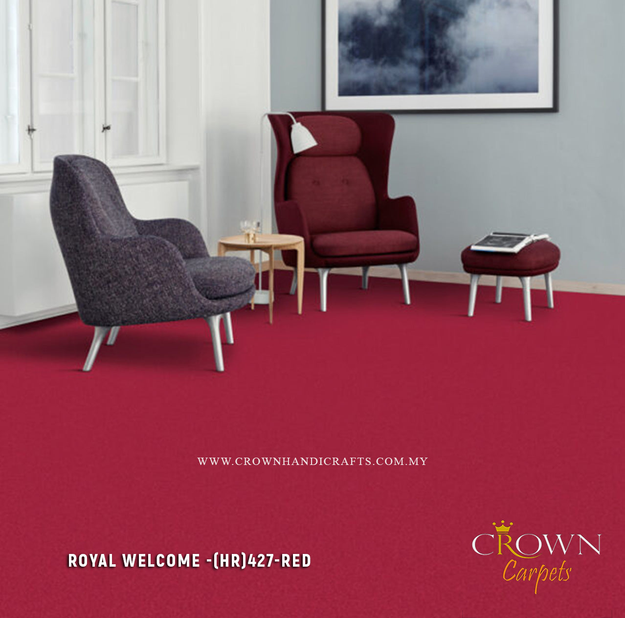 Premium Top Notch Carpet in Malaysia | Royal Welcome (HR) Wall To Wall Carpet