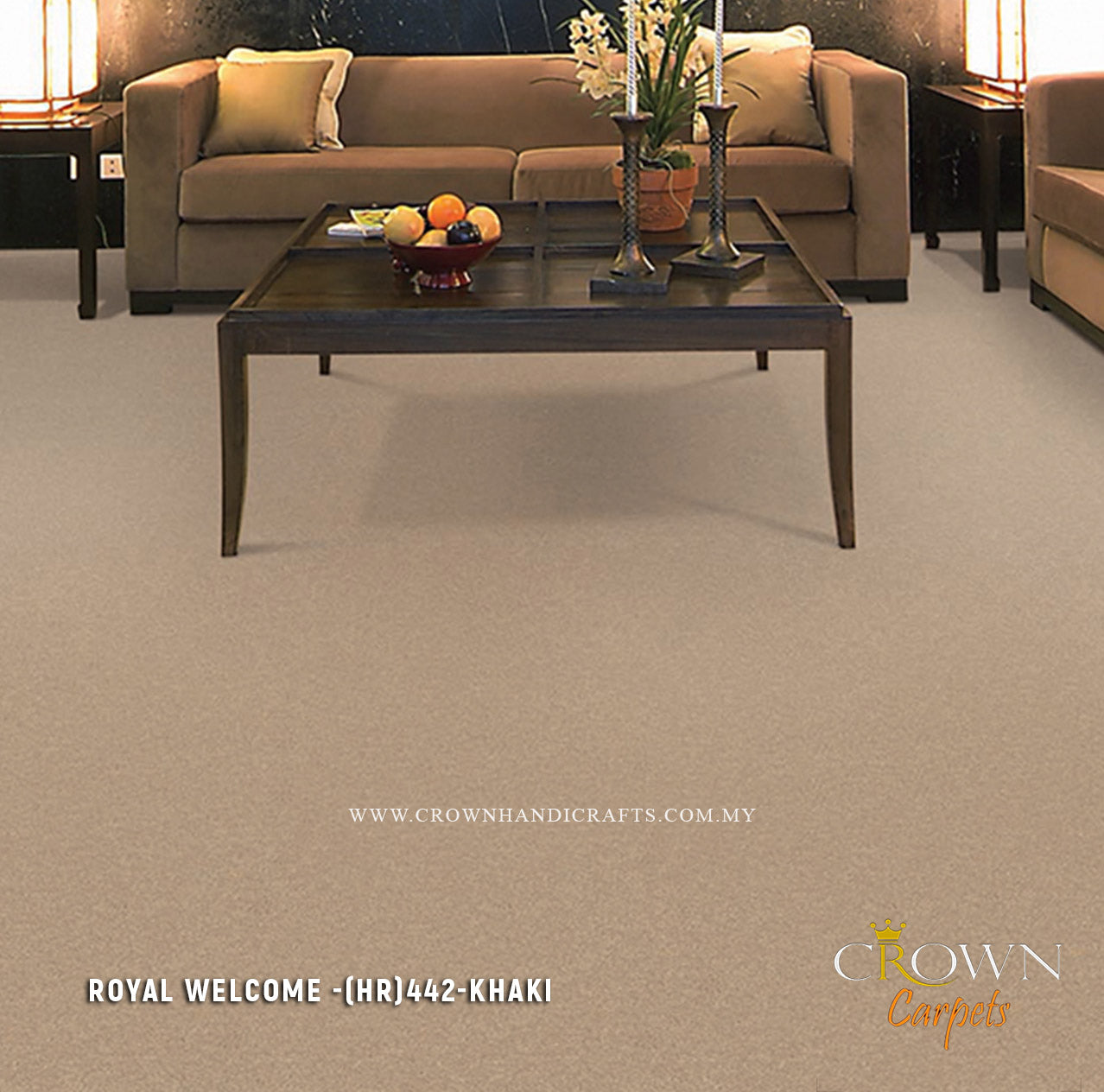Premium Top Notch Carpet in Malaysia | Royal Welcome (HR) Wall To Wall Carpet