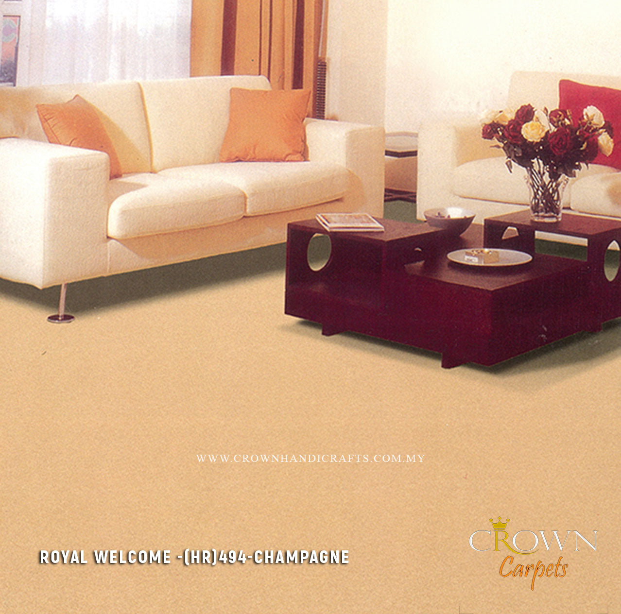 Premium Top Notch Carpet in Malaysia | Royal Welcome (HR) Wall To Wall Carpet