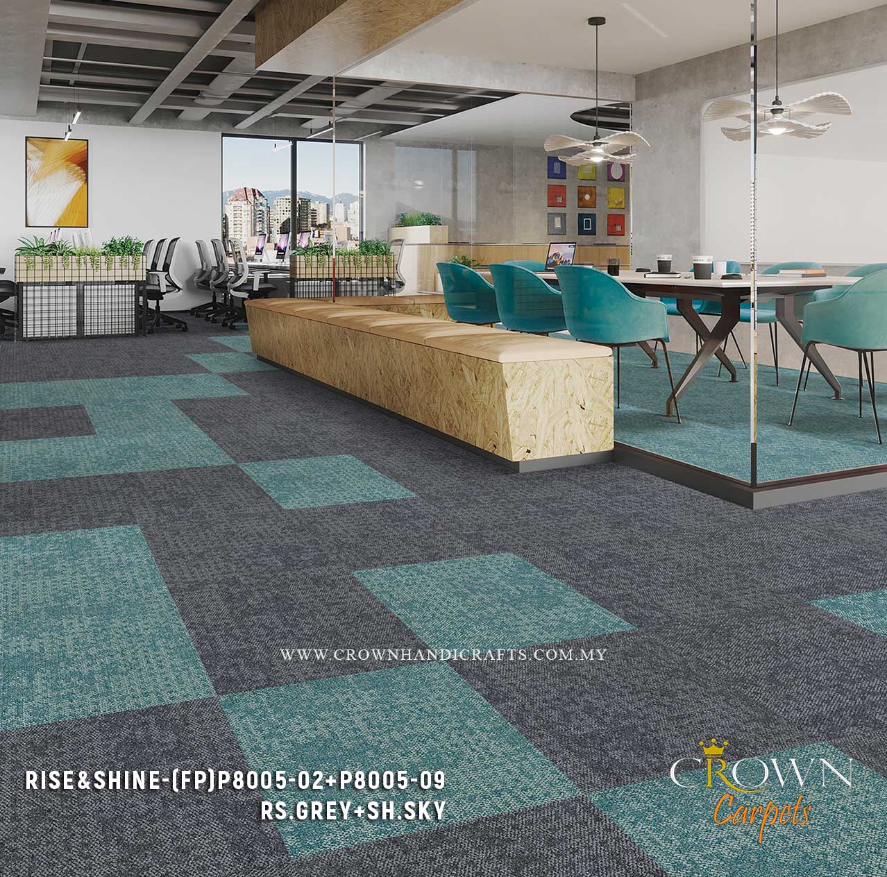 Incredible Office Carpet Tile | Rise & Shine-Primo (FP)