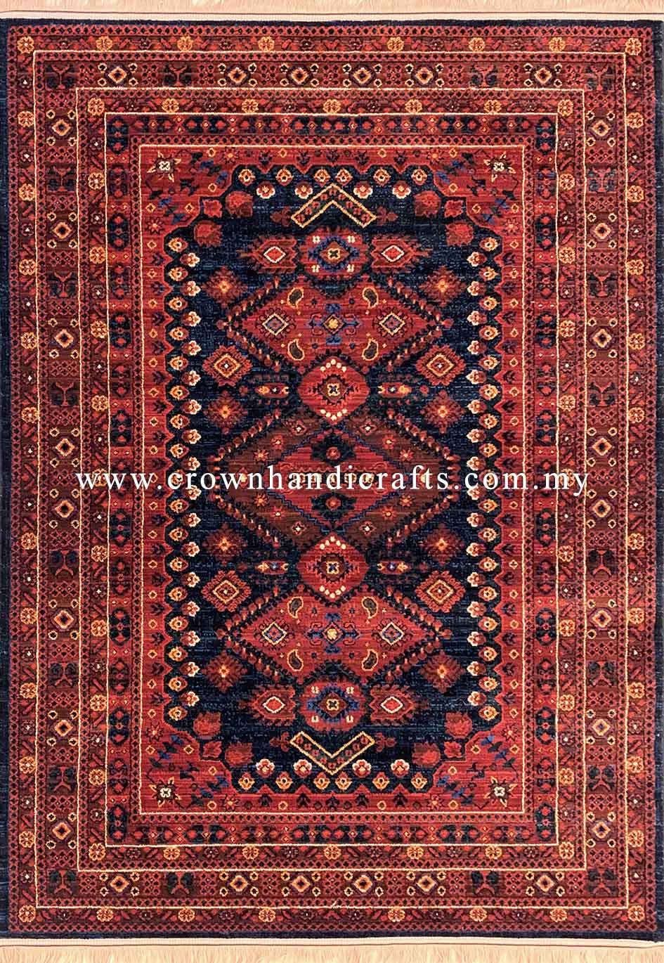 High Quality Rug Persian Carpet Wool Feel Man Made Thick Carpet | Hamedan Sa120
