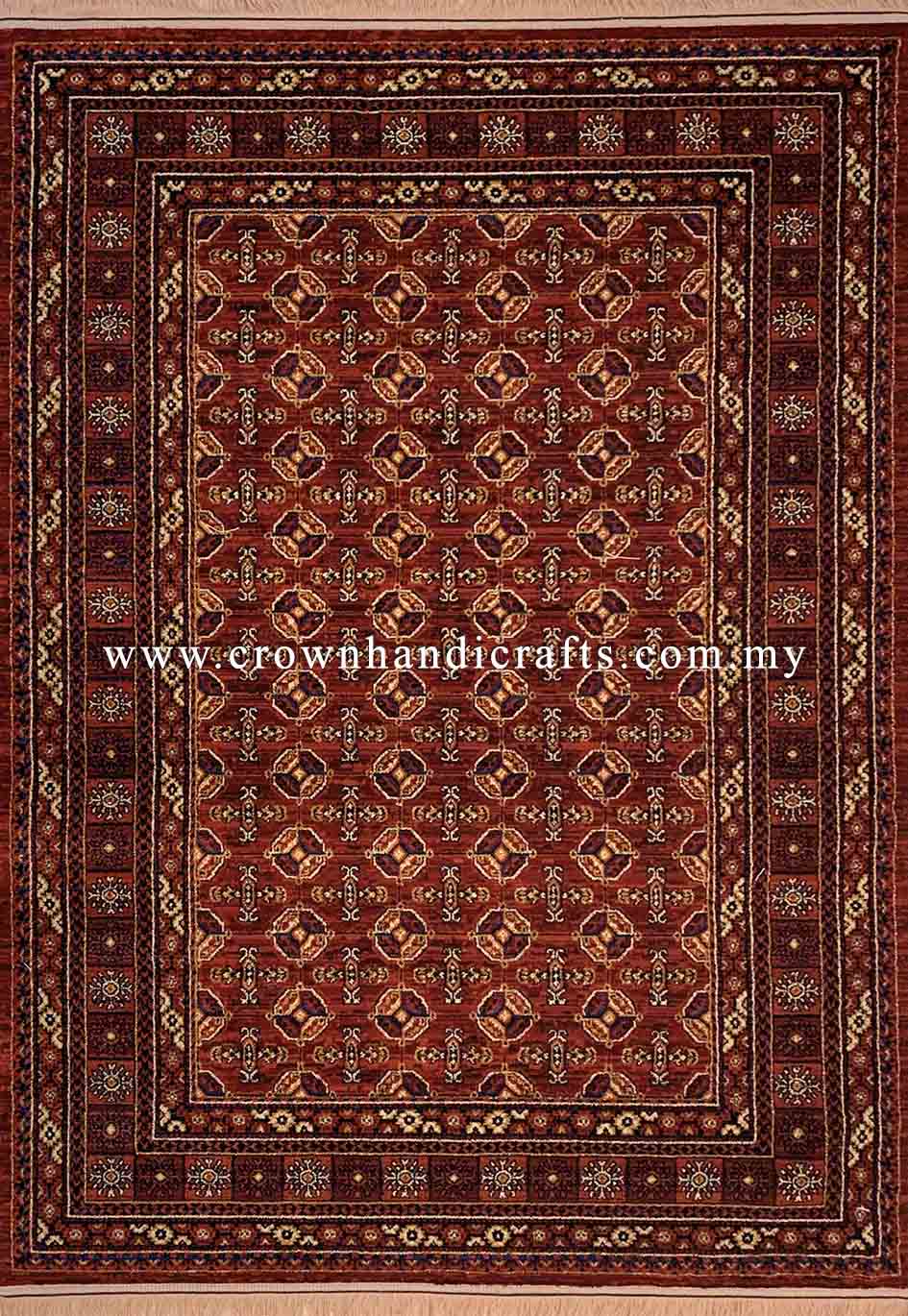 Smooth Wool Feel Persian Carpet Rug Tribal Design Vintage Carpet | Hamedan Sa129