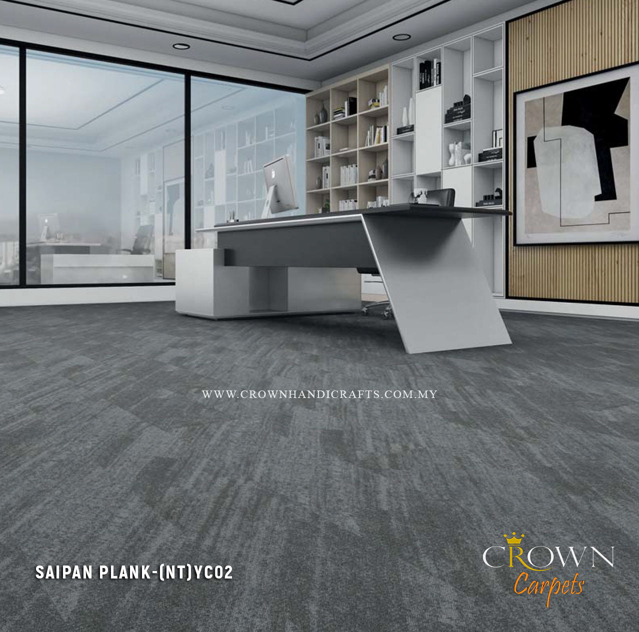 Trustworthy Office Carpet Suppliers | Saipan Plank (NT)