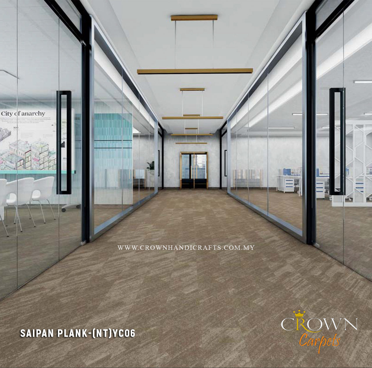 Trustworthy Office Carpet Suppliers | Saipan Plank (NT)