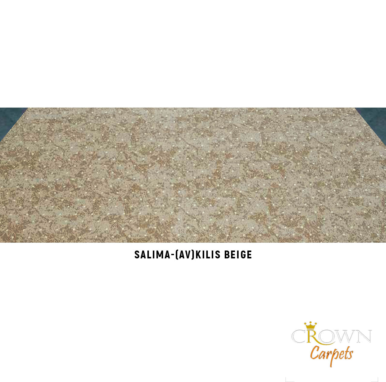 Elevate your space with the timeless elegance and lasting durability of Wilton carpets | Crown Wilton Salima (AV) Wall To Wall Carpet