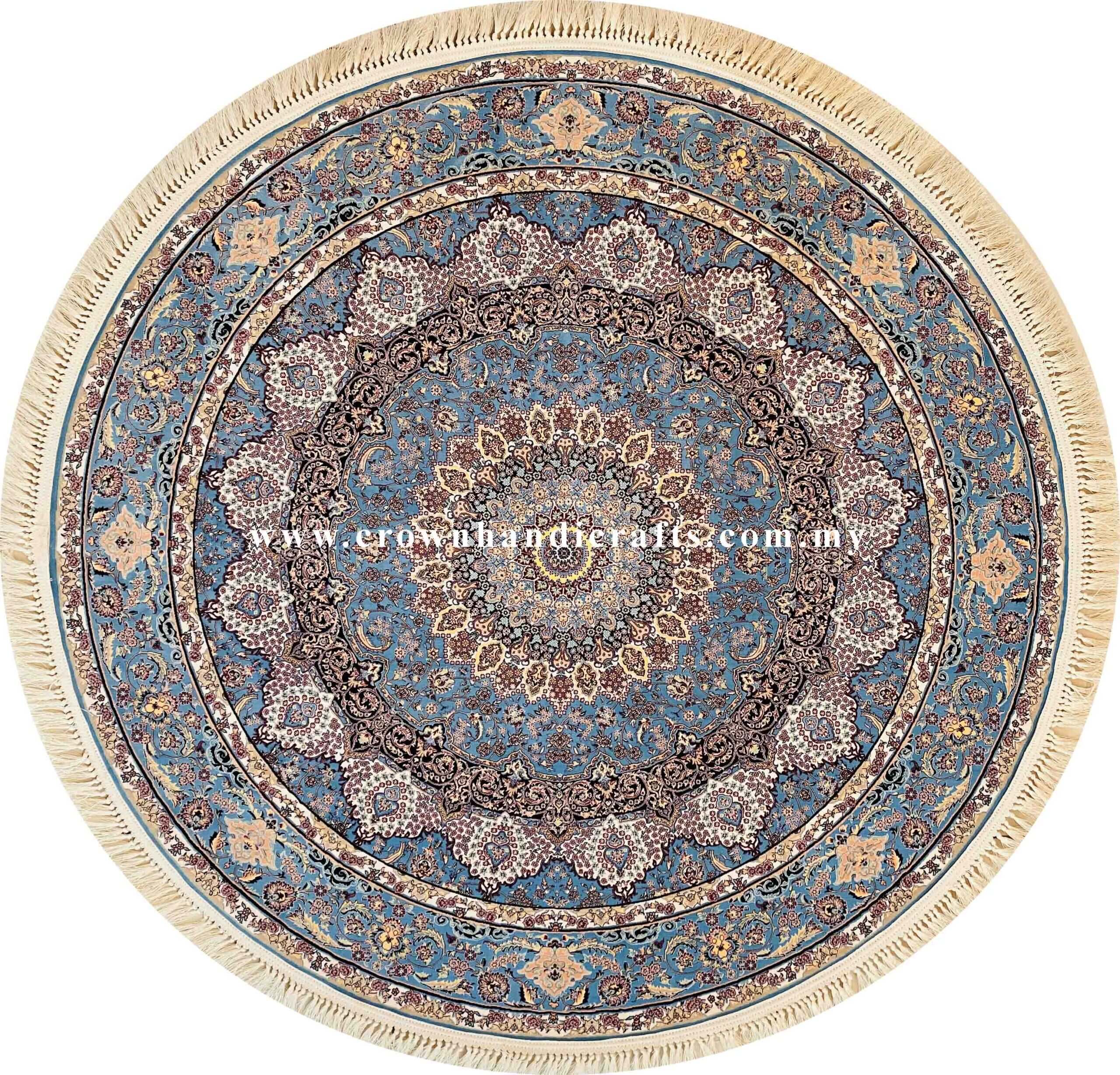 Exclusive High End Persian Rugs Classic Carpet Traditional Design Rugs | Rayan Sarvenaz Round