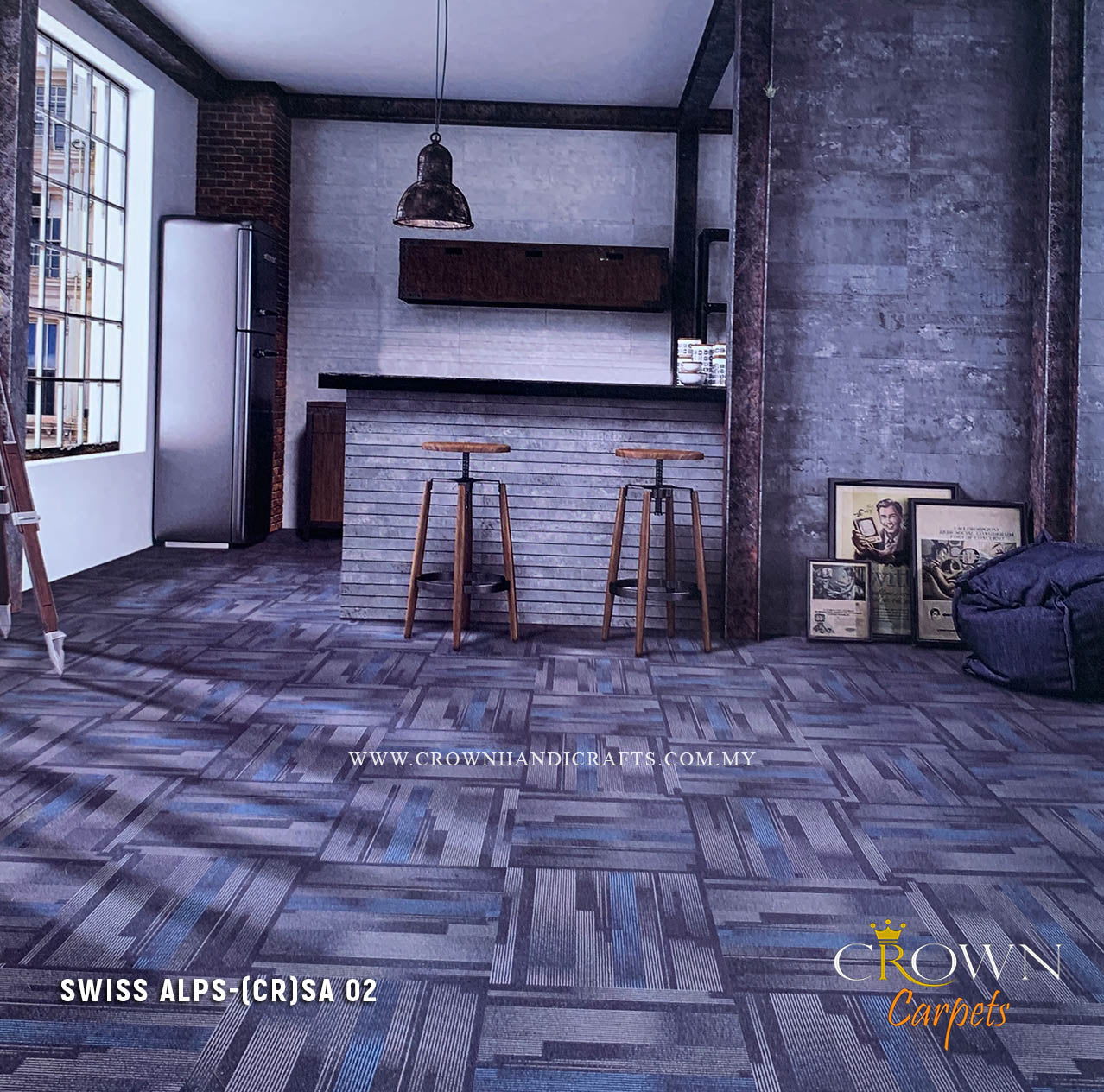 Incredible Office Carpet Tile | Swiss Alps (CR)