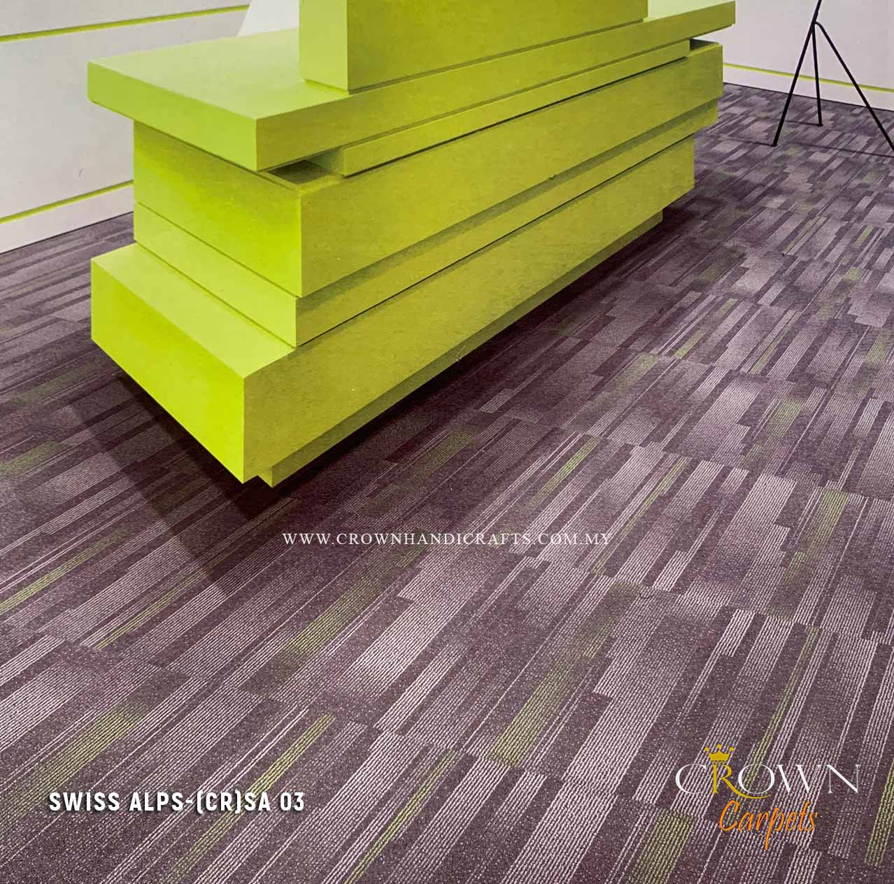 Incredible Office Carpet Tile | Swiss Alps (CR)