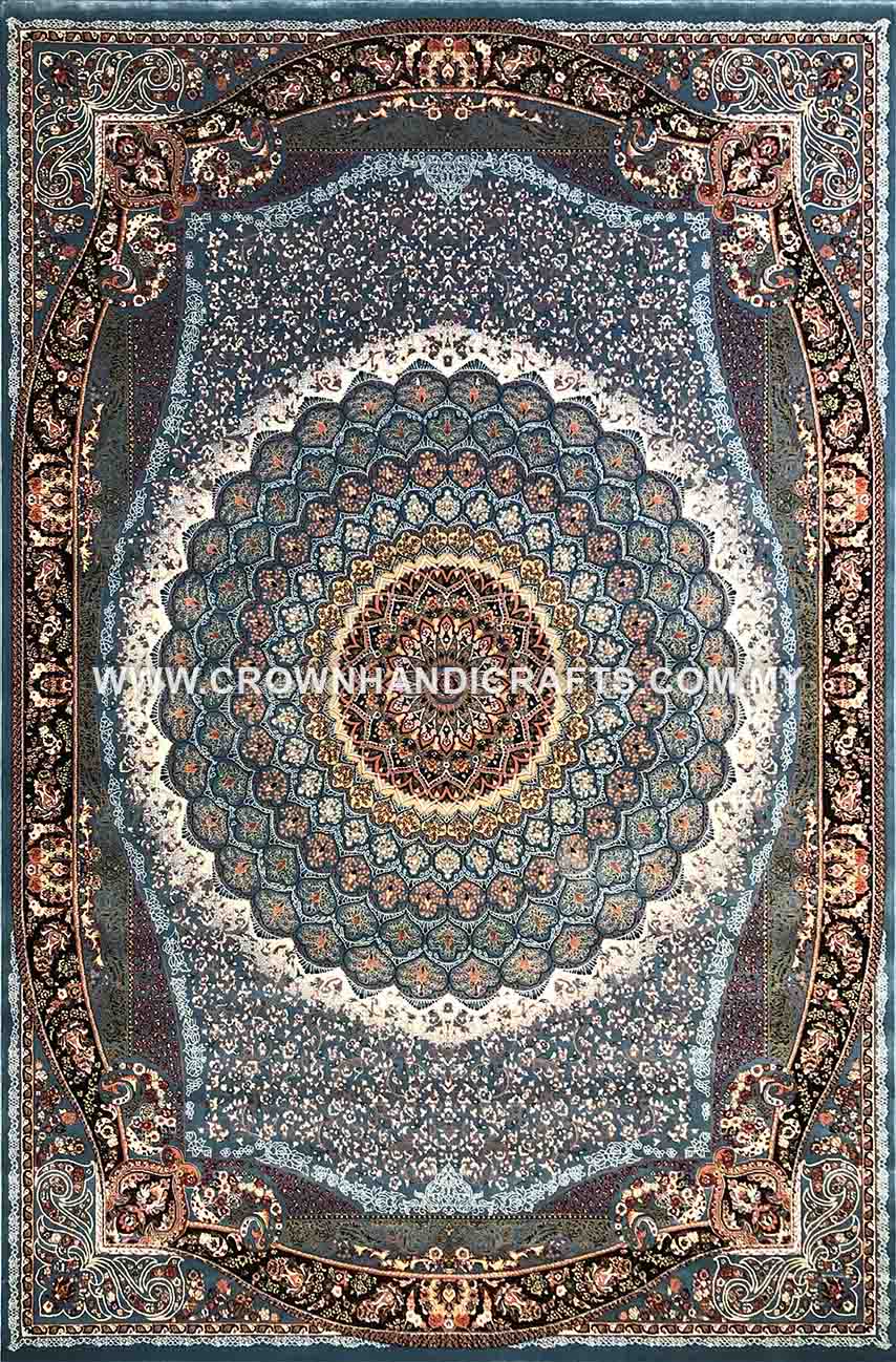 Premium Persian Carpet from Iran Smooth Wool Feel Man Made Persian Carpets for Bedroom Living Room | Shahnaz Pamir My