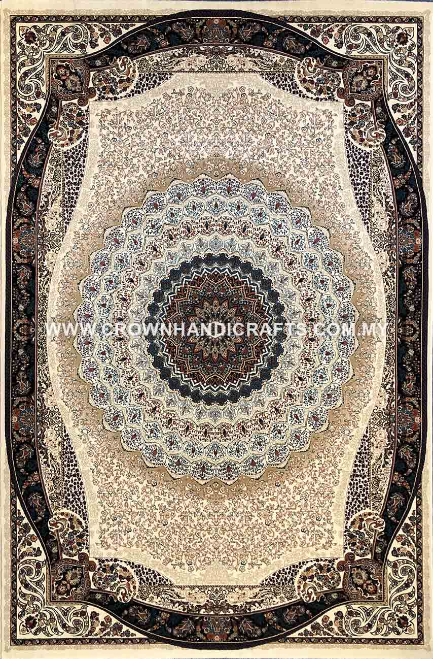 Premium Persian Carpet from Iran Smooth Wool Feel Man Made Persian Carpets for Bedroom Living Room | Shahnaz Pamir My