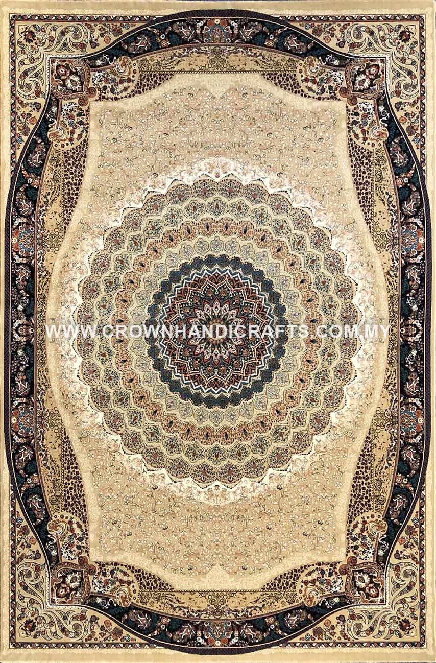 Premium Persian Carpet from Iran Smooth Wool Feel Man Made Persian Carpets for Bedroom Living Room | Shahnaz Pamir My