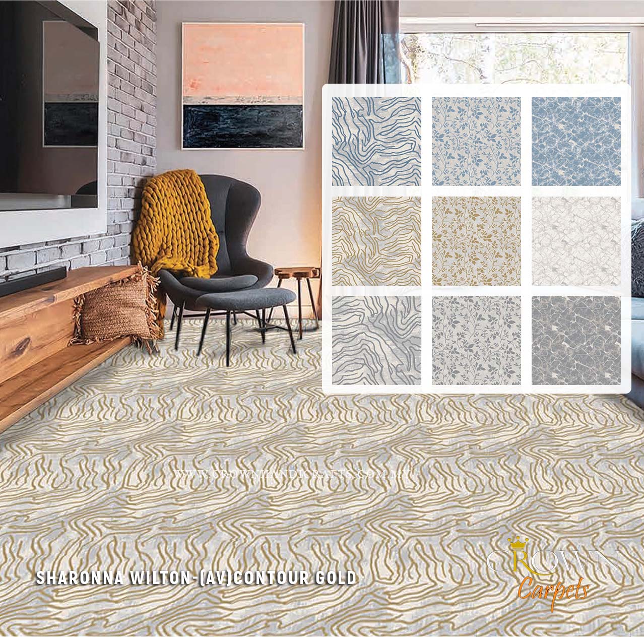 Add lasting elegance and durability to your space with Wilton carpets | Sharonna Wilton (AV) Wall To Wall Carpet