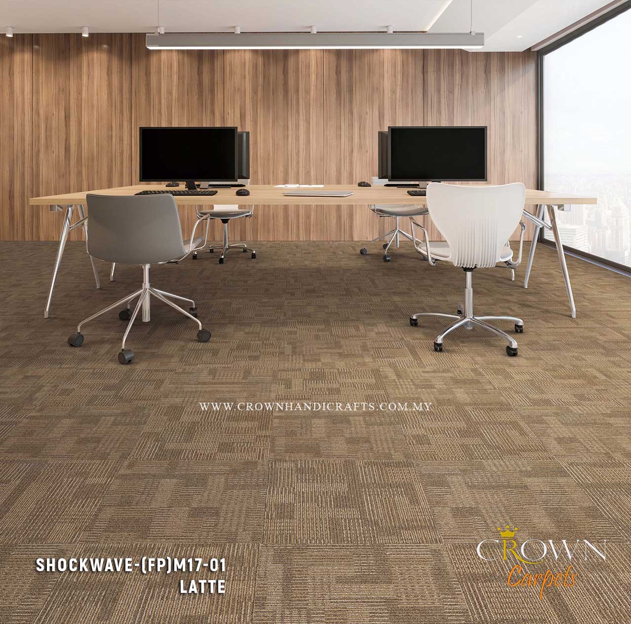 Impressive Commercial Carpet Tiles | Shockwave-Essential (FP)