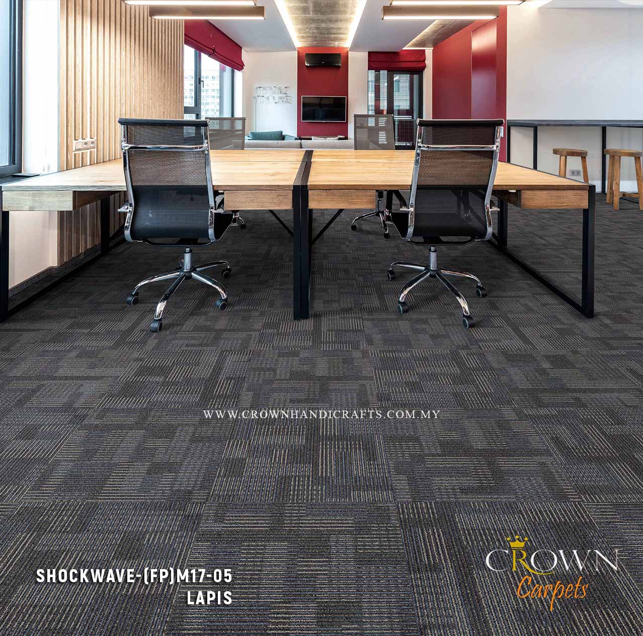 Impressive Commercial Carpet Tiles | Shockwave-Essential (FP)