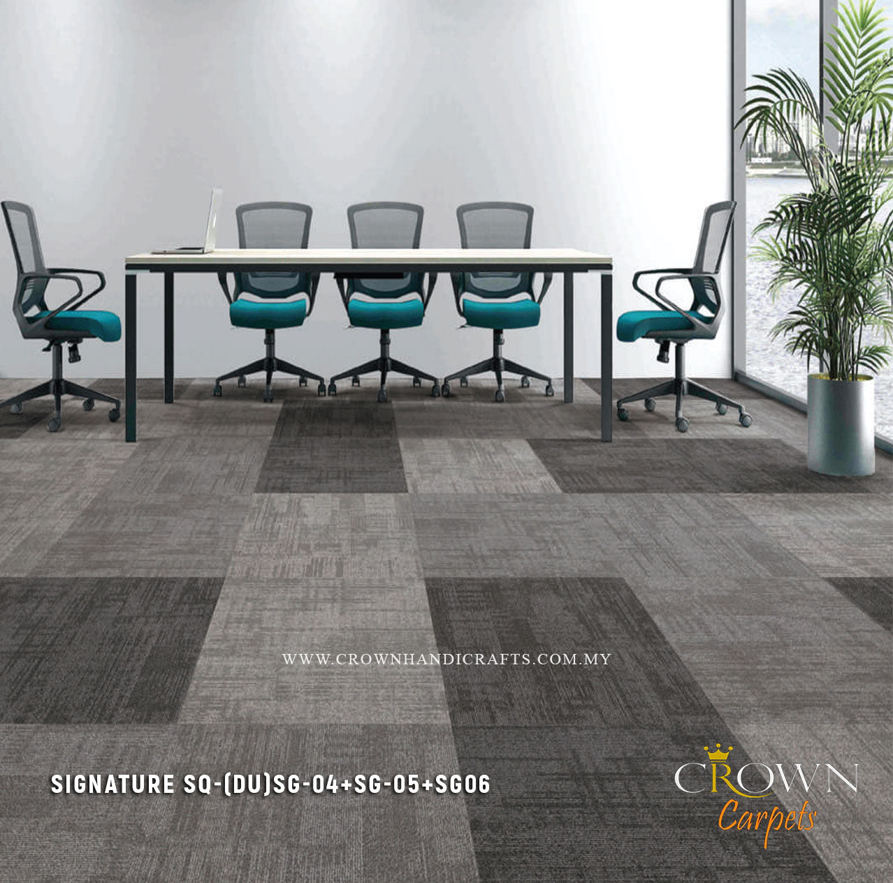 Amazing Tile Carpet for Office | Signature SQ (DU)
