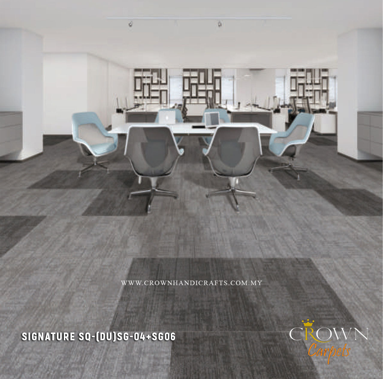Amazing Tile Carpet for Office | Signature SQ (DU)