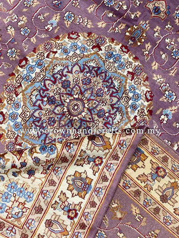[9X6FT] Handmade Persian Carpet Design 100% Silk Wool High Quality Iranian Rug Turkey Carpet Handmade Authentic SK Kashmir Carpet SILK WOOL CH 2130