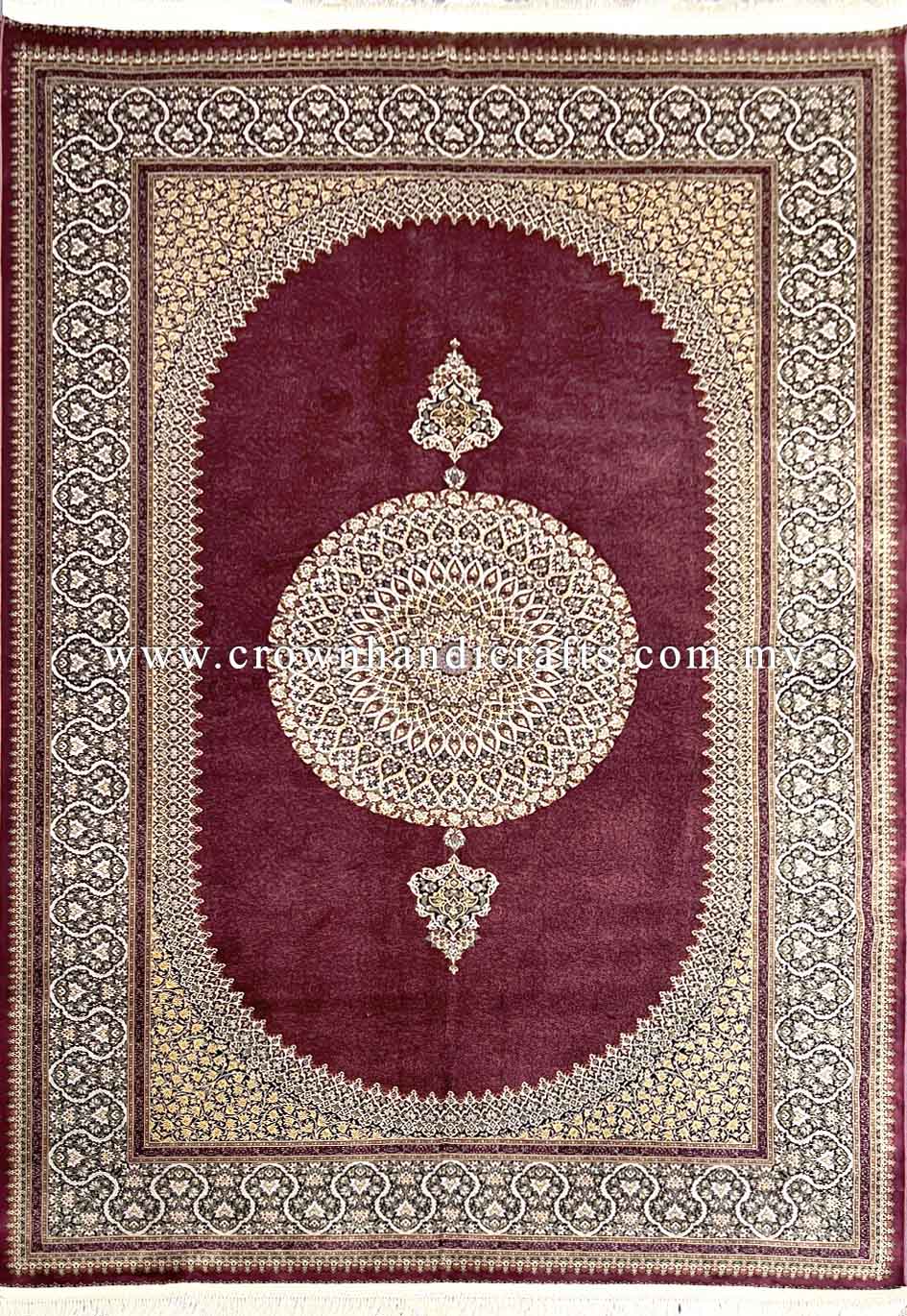 Limited Edition Persian Carpet 100% Silk Premium Range | Solomon SL08