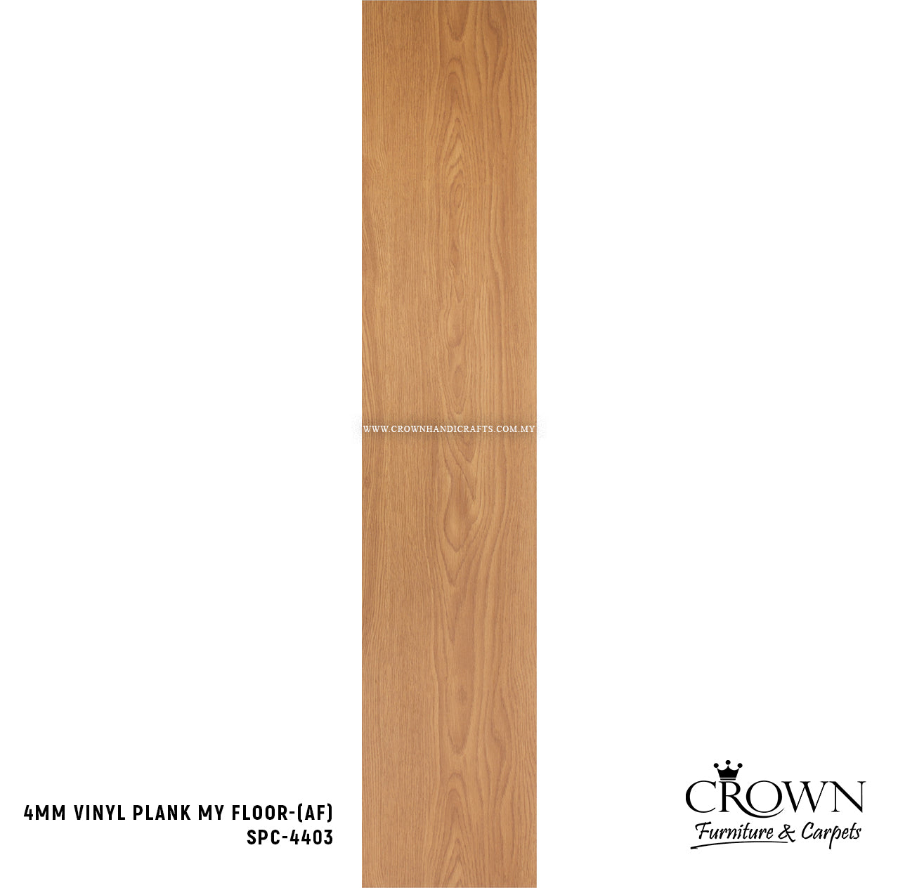 4MM SPC PLANK MY FLOOR SPC-4403 (AF) | 182X1220 | WATERPROOF SPC PLANK FLOORING | BOX 12PCS/29SF