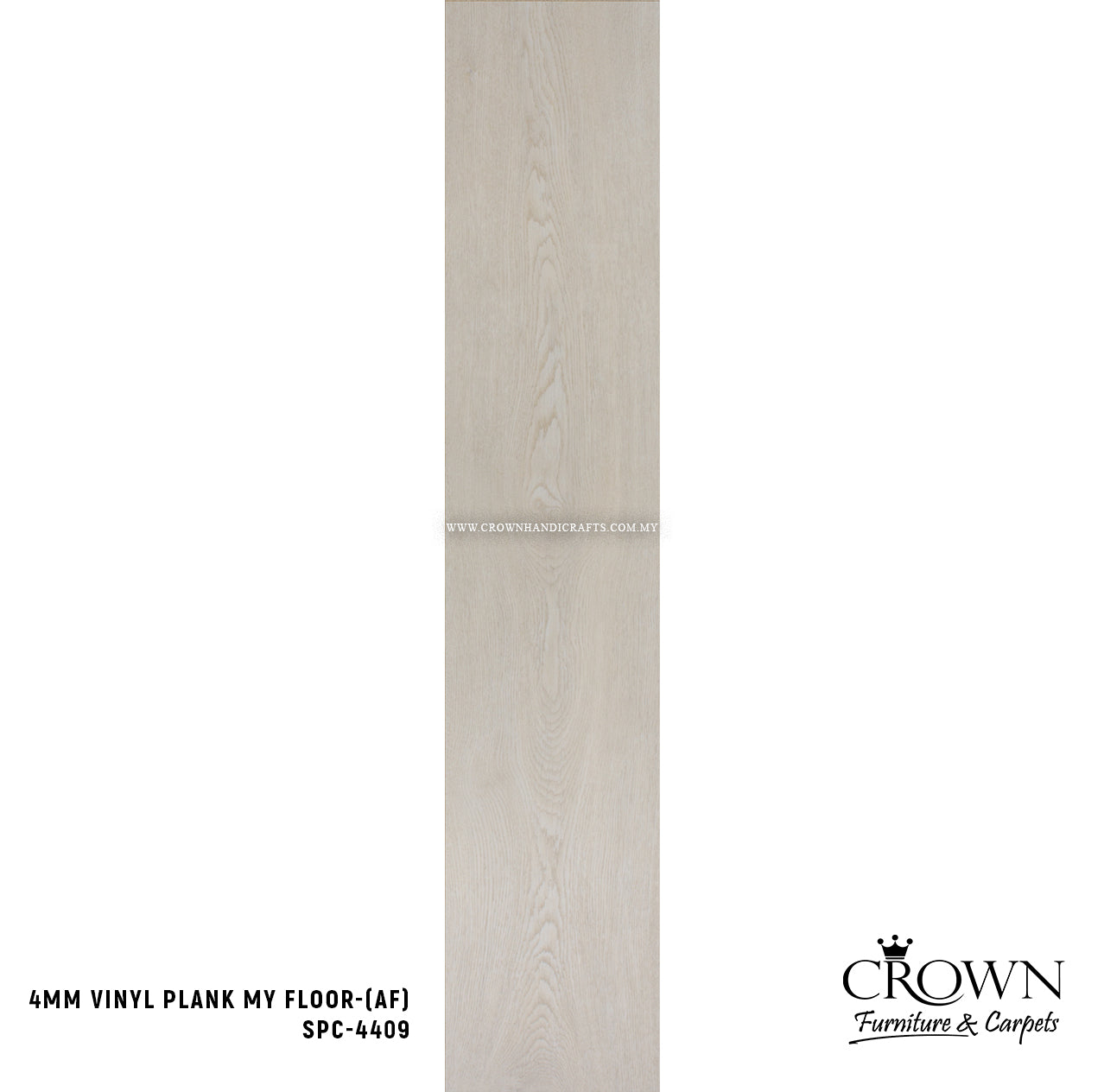 4MM SPC PLANK MY FLOOR SPC-4409 (AF) | 182X1220 | SCRATCH-RESISTANT SPC FLOORING | BOX 12PCS/29SF