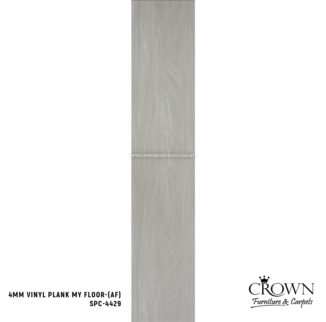 4MM SPC PLANK MY FLOOR SPC-4429 (AF) | 182X1220 | PREMIUM THICK SPC FLOORING | BOX 12PCS/29SF
