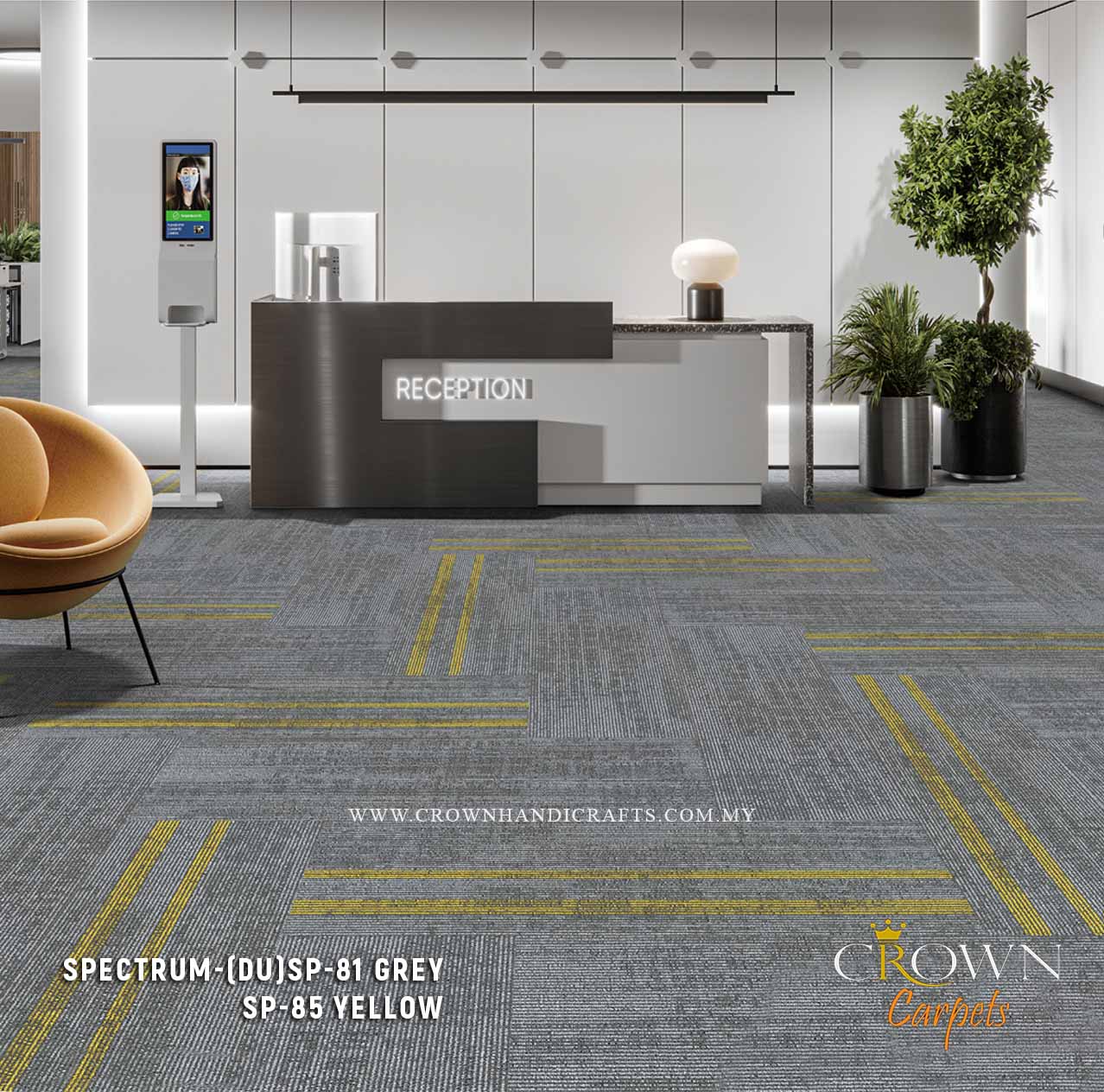 High Quality Carpet Tile | Spectrum Plank (DU)