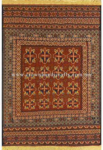 [6X4FT] Beautifully Handcrafted Tribal Rug 100% Wool Persian Carpet Design High-Quality Hand-Knotted Authentic Afghan Tribal Carpet SUZANI CH 2445