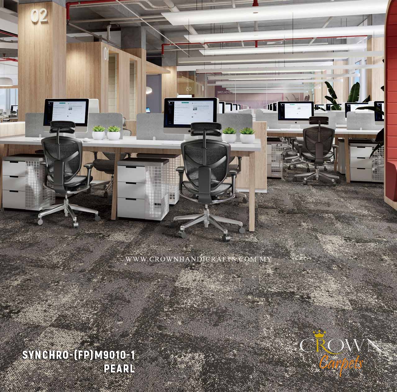 Improved Heavy Duty Office Carpet | Synchro-Modulo (FP)