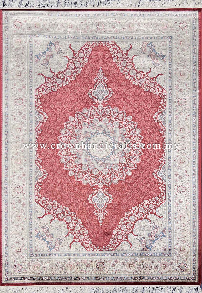 Genuine 100% Silk Persian Rug High End Premium Man Made Exclusive Range | Tashkent T444B