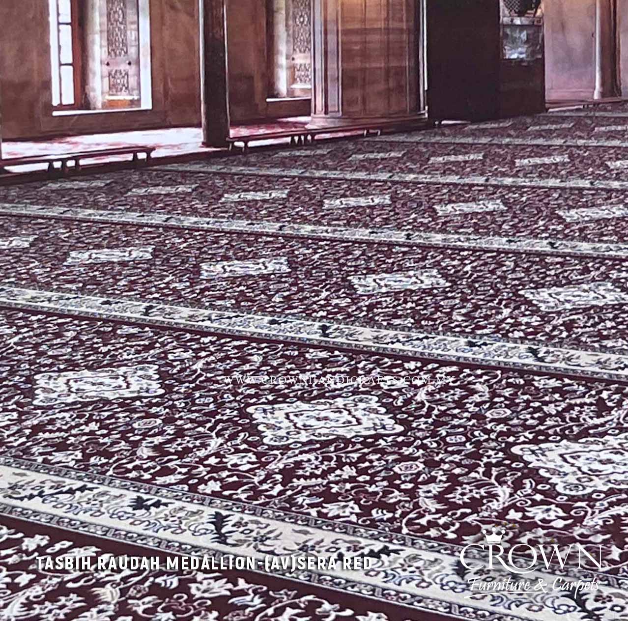 TASBIH RAUDAH MEDALLION MOSQUE (AV)