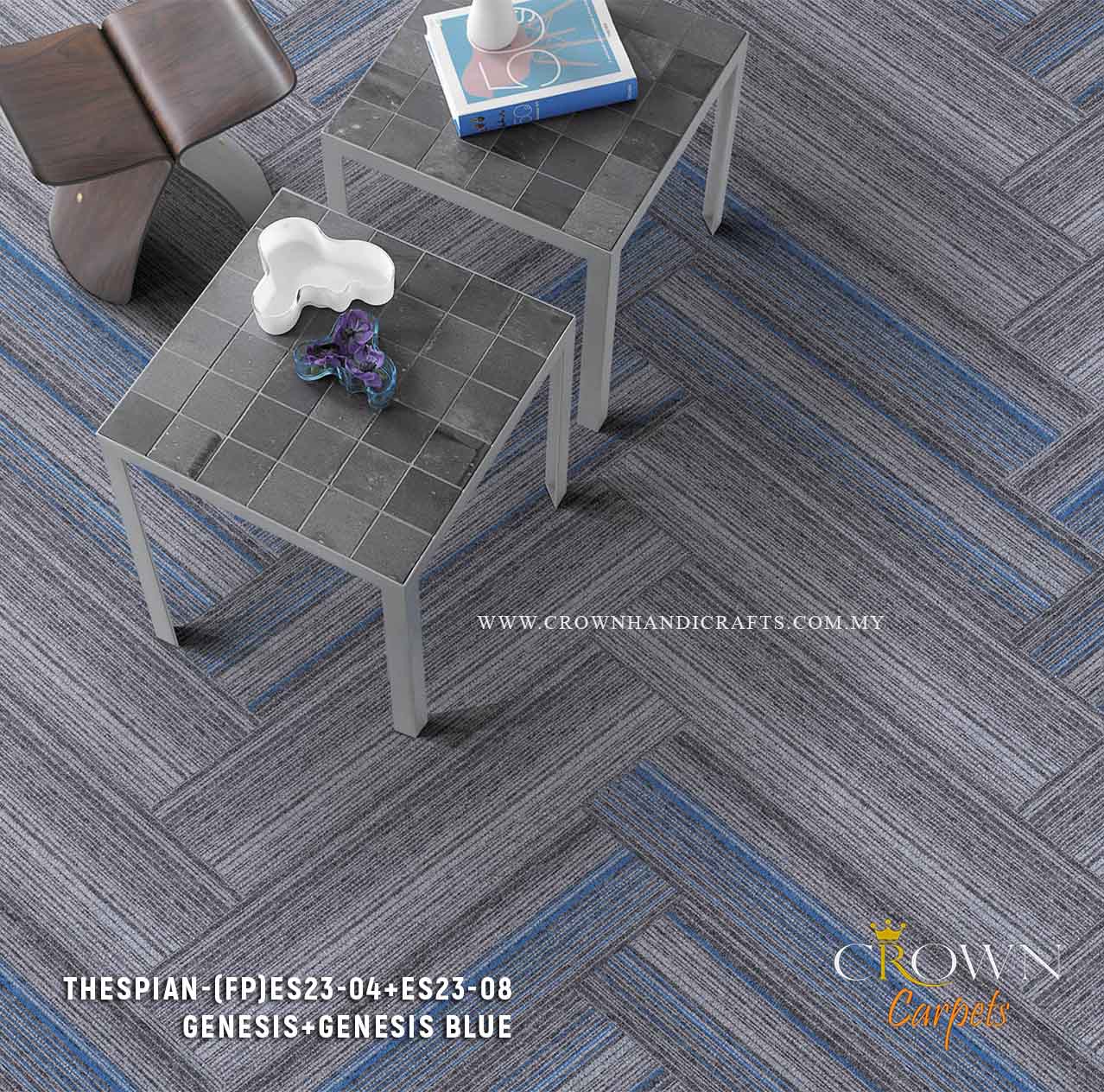 Excellent Patterned Carpet Tiles | Thespian-Essential Plank (FP)
