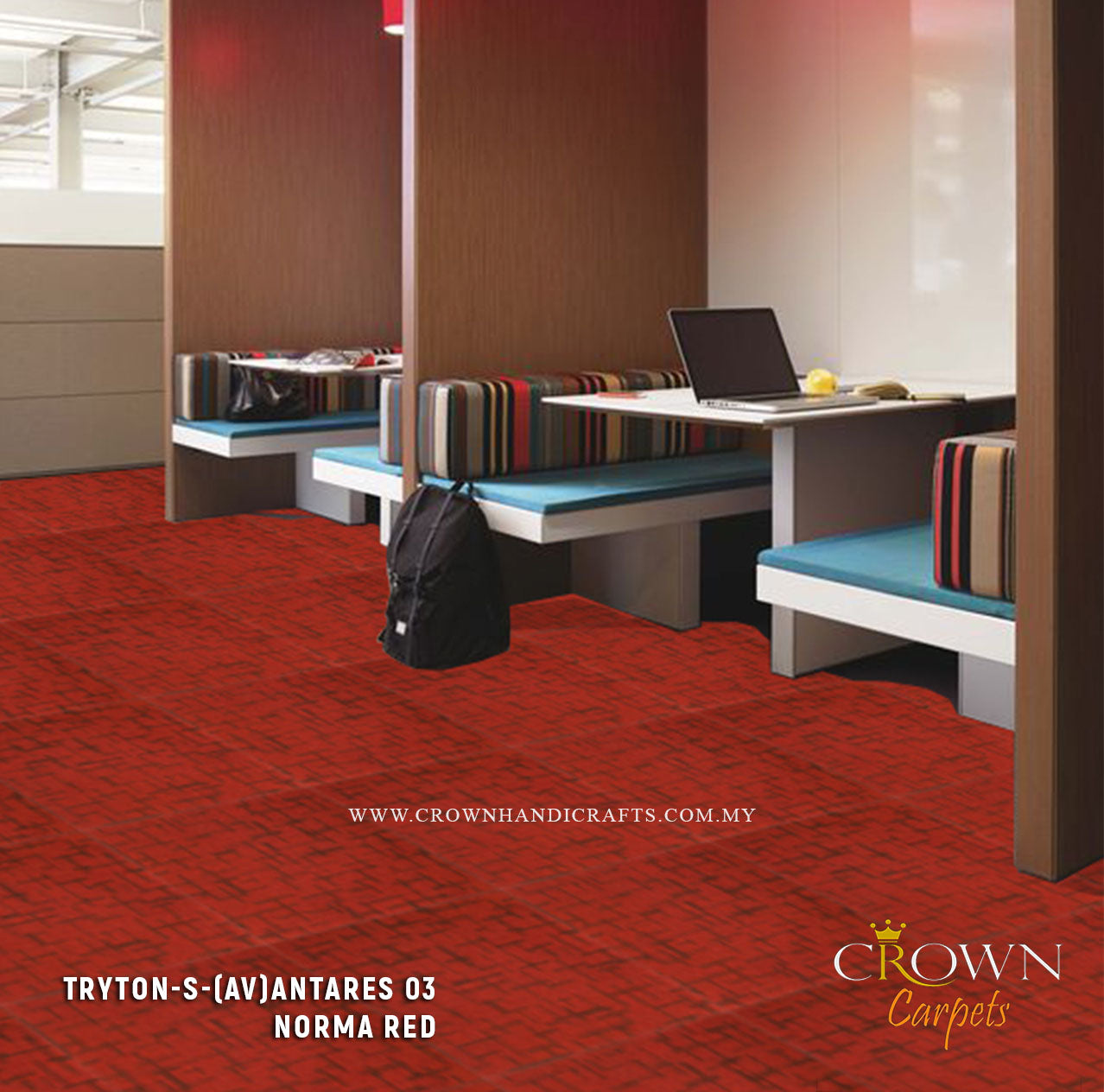 Carpet Tiles for Office Flooring Uses | Tryton - S (AV)