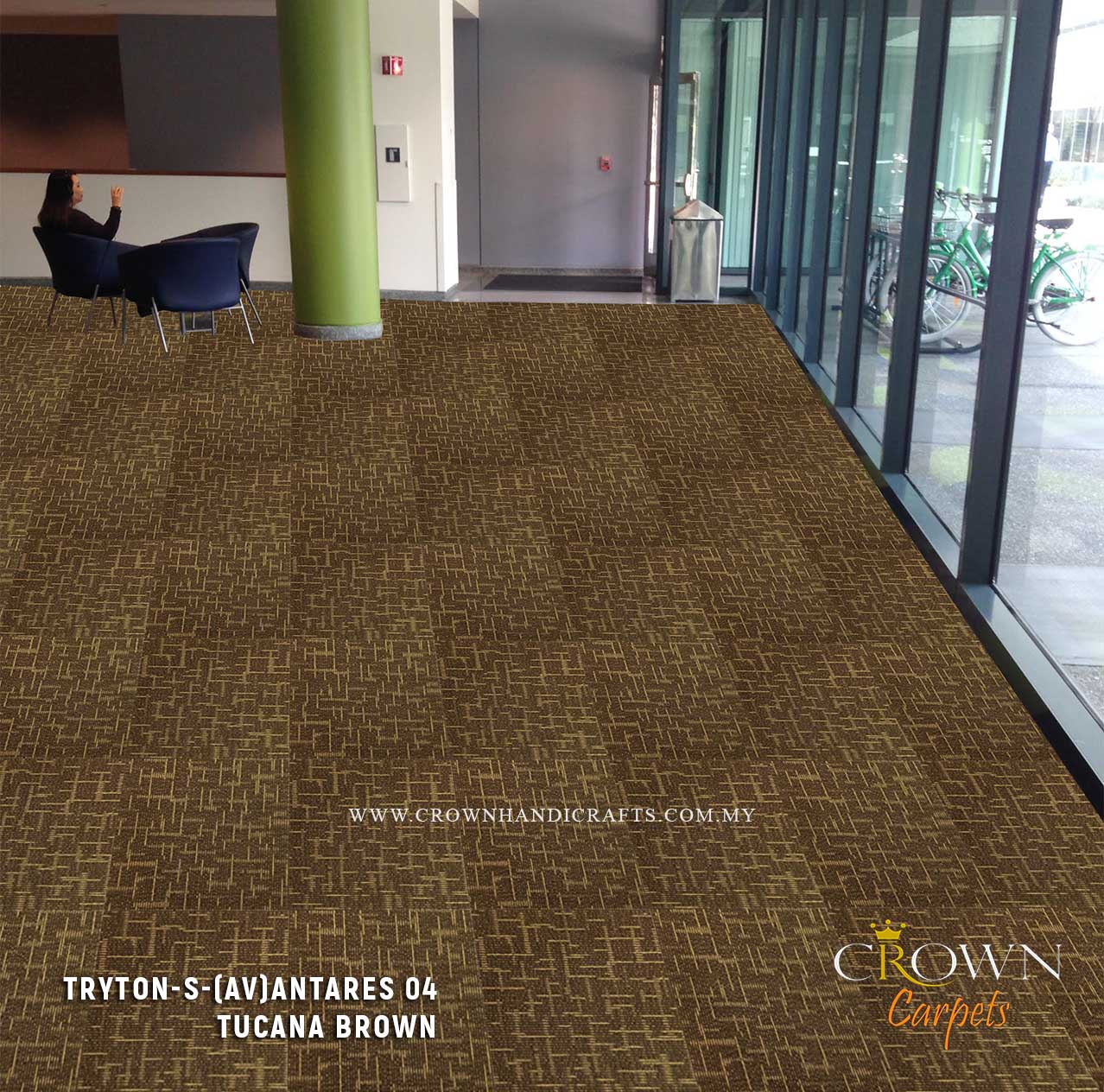 Carpet Tiles for Office Flooring Uses | Tryton - S (AV)