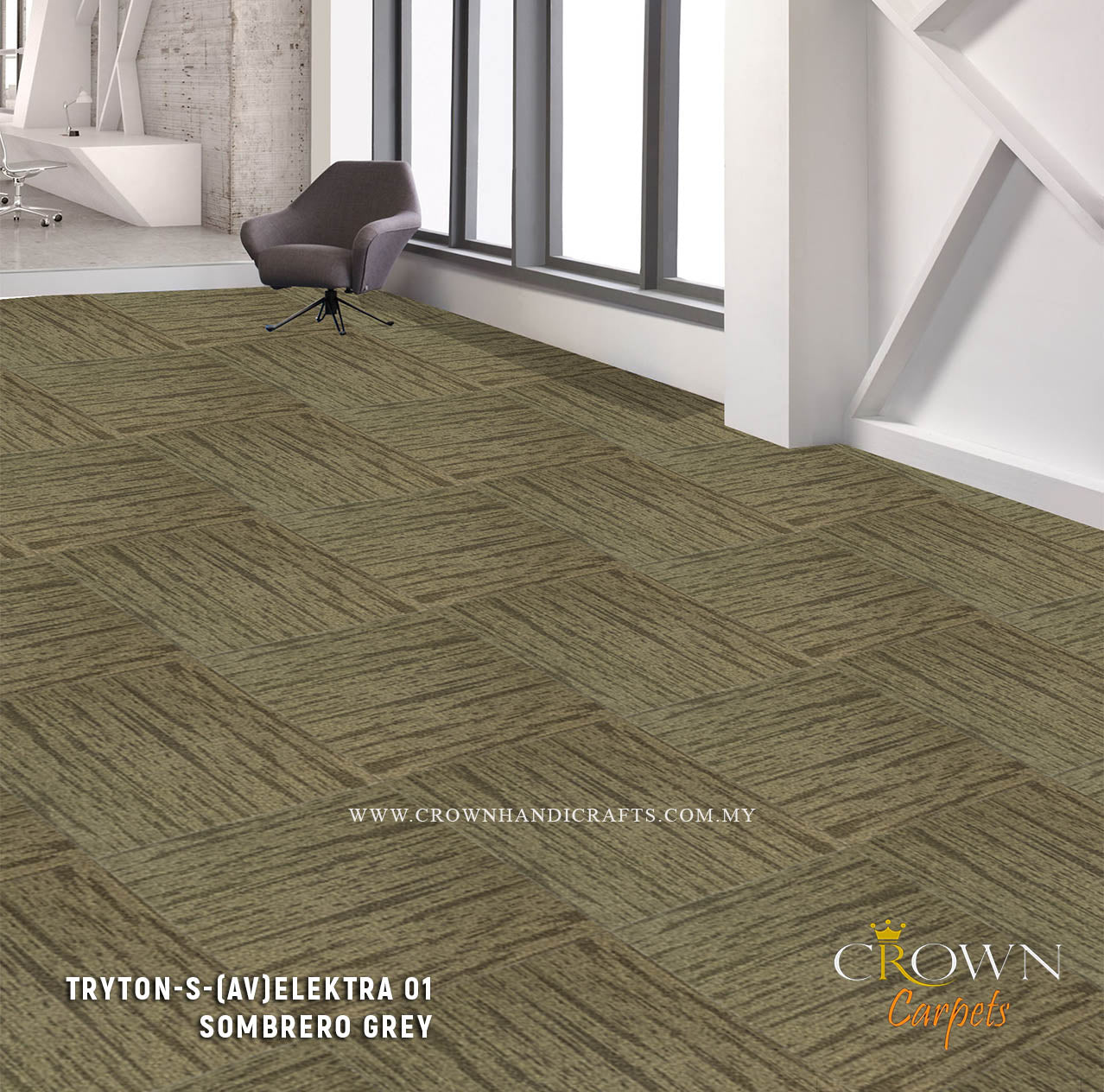 Carpet Tiles for Office Flooring Uses | Tryton - S (AV)