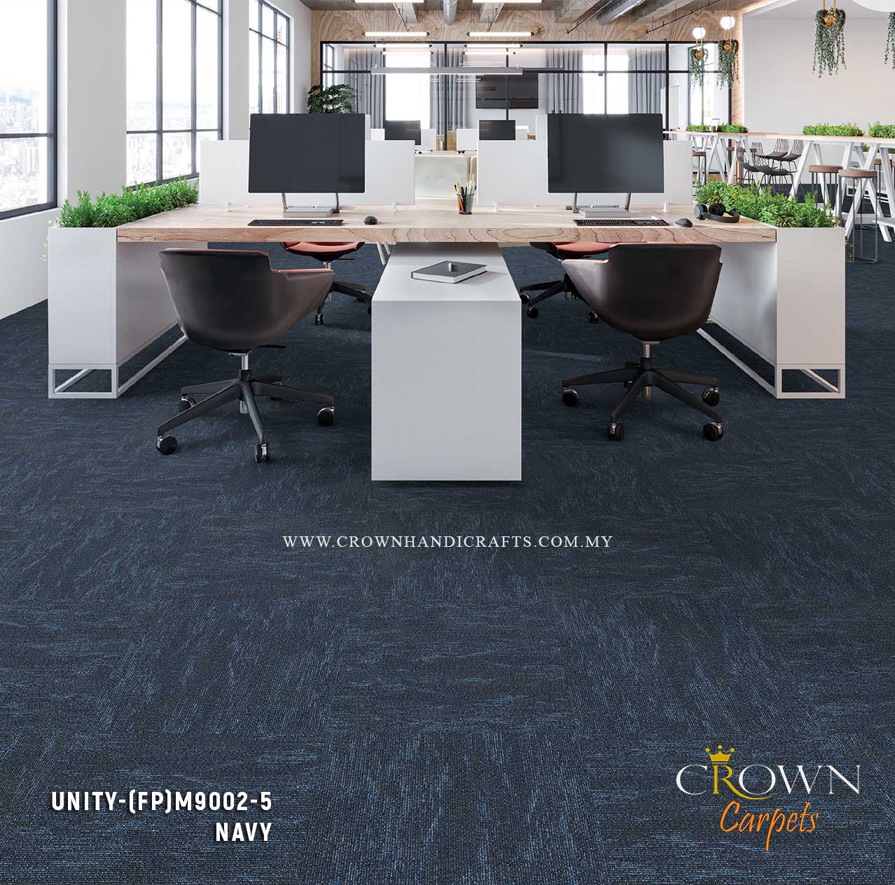 Competitive Price Textured Carpet Tiles | Unity-Essential (FP)