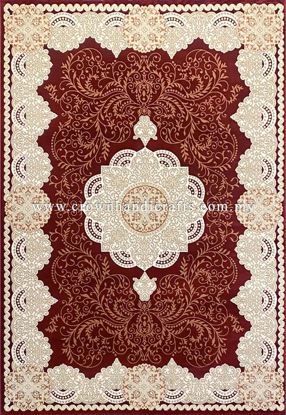 Persian Style Turkish Rugs High End Durable Carpet for Living Room Bedroom | Kashan 9203