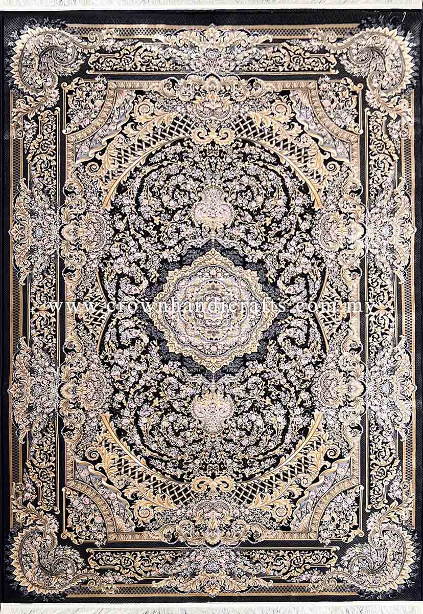 Genuine 100% Silk Persian Rug Made in Iran High End Premium Man Made Exclusive Range | Venus Silk Ven001