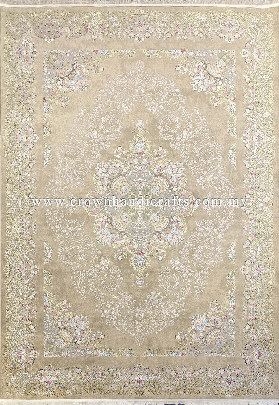 Discover the Craftsmanship: Iran Carpet with Wool Feel, Hand-Look, and Exceptional Quality for Luxurious Living Spaces | Venice VN35