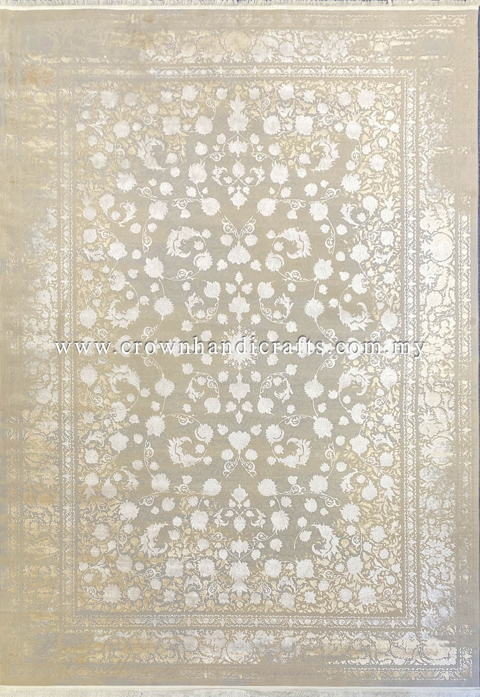 Discover Refined Comfort: Premium Persian Carpet with Smooth Wool Feel, Man Made Excellence for Bedroom and Living Room | Venice VN9