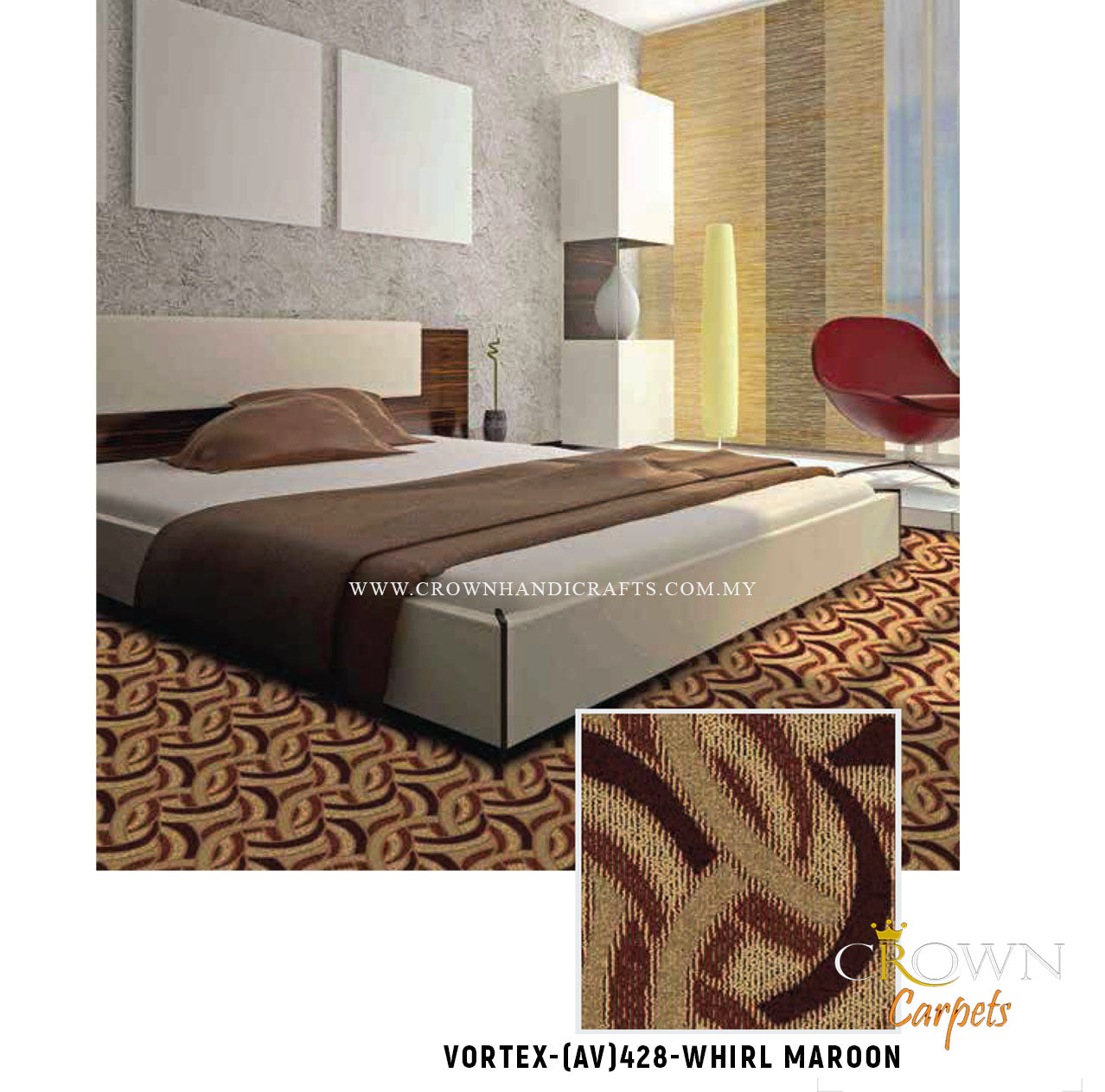 Upgrade your living and working spaces with the | Vortex (AV) Wall To Wall Carpet