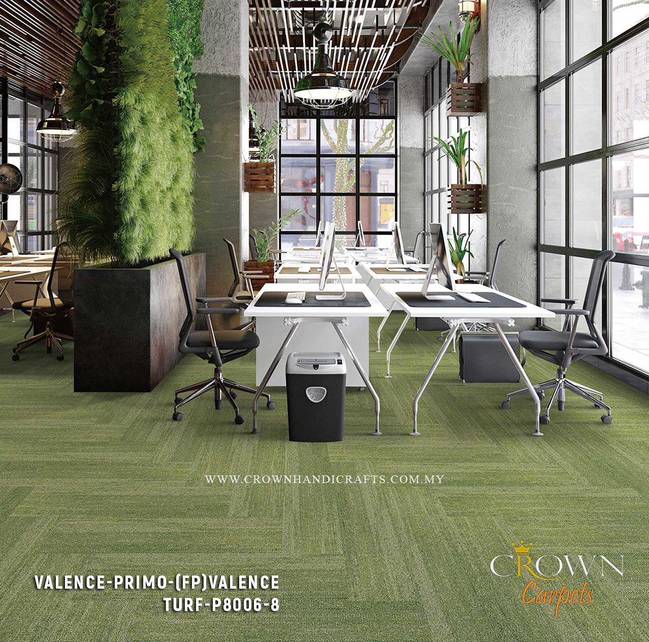 Incredible Office Carpet Tile | Valence-Primo Plank (FP)