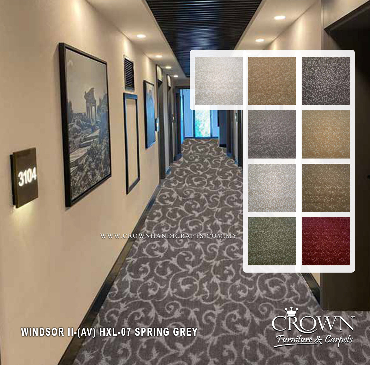 Experience the Enduring Beauty of High Quality Carpet Flooring | Windsor II (AV) Wall To Wall