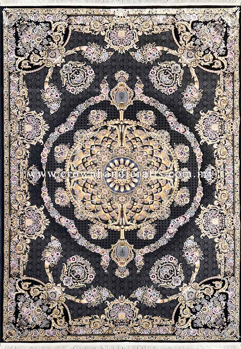 100% Silk Rug Iran Authentic Persian Carpet High End Premium Quality Man Made Elegant Feel | Venus Silk Zhinus